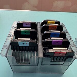 Colorful dog grooming Clipper Guards Set